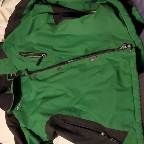 ZeroXPosur "Evolution Captured" Men's Winter Jacket XL Polyester Color: Grass - Picture 4 of 11